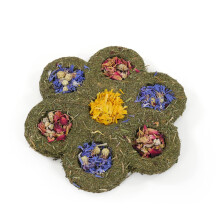 Rosewood Naturals Flower 'n' Forage Blossom, Small Animal Treat and Fo