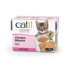 Catit Cuisine Chicken Mousse Kitten Complete Wet Cat Food, Grain Free