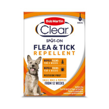 Bob Martin Clear Flea & Tick Spot On Repellent Treatment for Small Dog