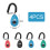 Keratobleem 4 Pack Dog Clicker, Pet Training Clicker with Wrist Strap, 2