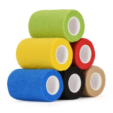 6 Pack Self Adherent Cohesive Bandages 7.5cm x 4.5m Self Adhesive Band