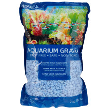 Marina Decorative Aquarium Surf Gravel, 2 Kg, Blue