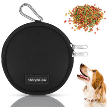 Sheryl&Rain Small Dog Treat Bag, Puppy Dog Training Pouch with Zipper