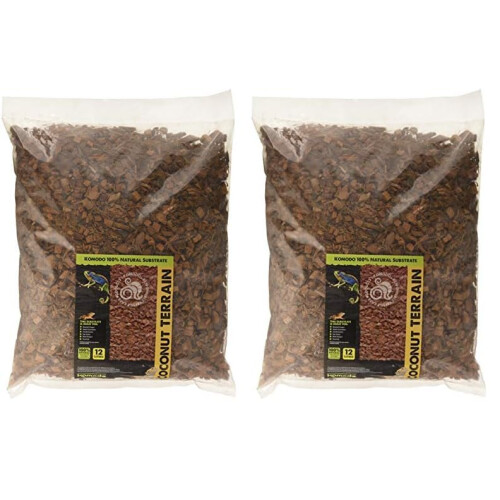 Komodo Komodo Coconut Terrain, 12 Litre (Pack of 2)