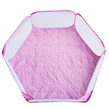 Portable Small Animal Playpen Breathable Pet Cage Tent Pop-Up Exercise