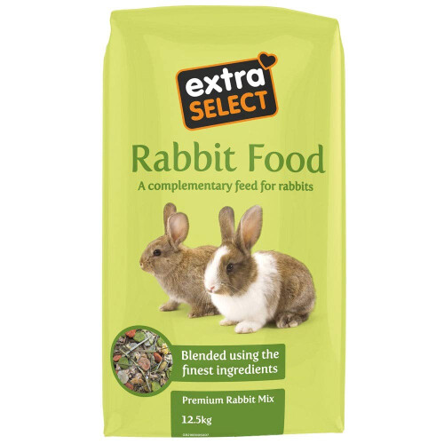Extra Select Premium Rabbit Mix - Muesli, Rabbit Nuggets, Peaflakes,an