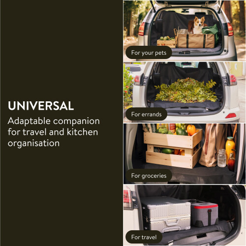 PRETEX Universal Car Boot Protector for Dogs - Waterproof Boot Liner w 1