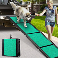 Maximum Length 180cm Pet Stairs for Large Dogs, Folding Anti-Slip Dog