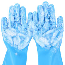 pecute Cleaning Gloves Multifunction, Dog Grooming Gloves, Kitchen Glo