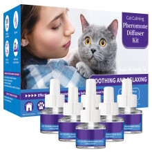 Banydoll 6 Cat Calming Diffuser Refills - Cat Pheromone Refills for Re