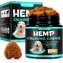 ZyranovaE Calming Chews for Dog(Chicken 30PCS),100% Natural Ingredient