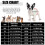 FEimaX Dog Harness and Leash Set, No Pull Reflective Adjustable Pet Ve 6