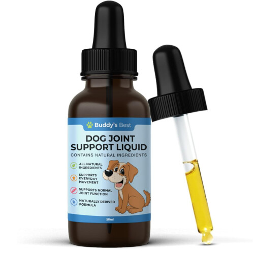 Joint Support Liquid for Dogs – Supports Mobility & Flexibility – Natu