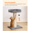 FEANDREA Feandrea Cat Scratching Post, Cat Scratcher with 40 x 30 cm Plush Perc 4