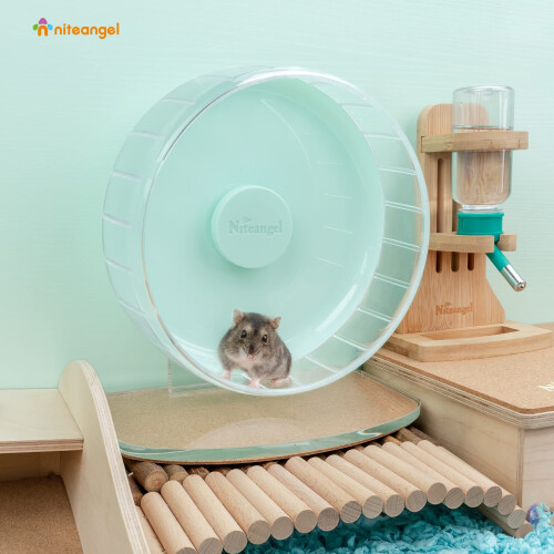 Niteangel Super Silent Hamster Exercise Wheels - Quiet Spinner Hamster 2