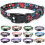 HEELE Dog Collar Small Dog Collar Multi-Colour Patterned Soft Comfy Do 1