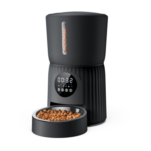 Faroro Automatic Cat Feeder, 4L Cat Feeder Automatic with Timer, Porti