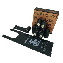 Ecohound Oceanex 375 Medium Vest Dog Poop Bags On A Roll With Tie Hand