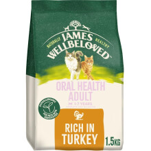 James Wellbeloved Hypoallergenic Dry Cat Food for Adult Cats Oralcare