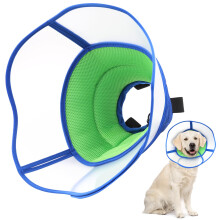 Soft Dog Cone Collar for Dogs After Surgery, Adjustable recovery colla