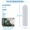 Pawfly 5 Pack Aquarium Air Stone Cylinders Compatible Mini White Bubbl 3