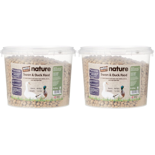Extra Select Premium Swan and Duck Food Floating Pellets - Nutritious
