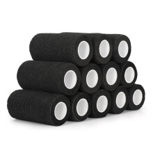 SEADESKY 12 Rolls Cohesive Bandage 4 Inch Self Adherent Cohesive Banda