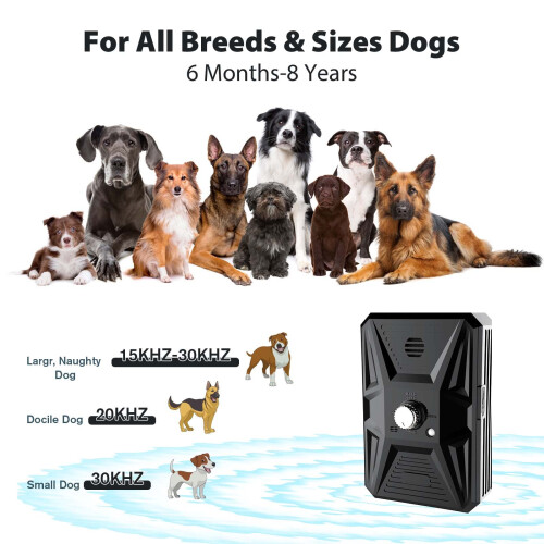 Anti Barking Device, Ultrasonic Anti Bark Device with 3 Adjustable mod 2