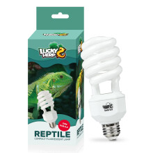 LUCKY HERP Reptile UVA UVB Lamp Bulb, 23W 5.0 UVB Light Reptile Kit, T