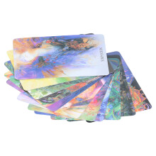 Erdthema Papier-Tarot-Kartenset, 101x73mm, Englische Version