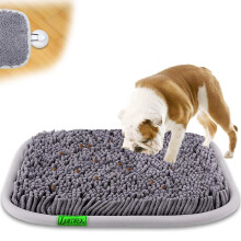 LAMTWEK Snuffle mat for dogs(17" x 21"),Pet Feeding Mat,Dog Puzzle Toy