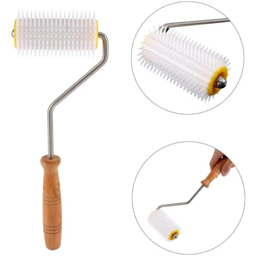 Beekeeping Bee Comb Plastic Roller 33cmx10cm Uncapping Roller Honey Extracting Tool 2