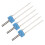 Automatic Needle Threader Double Twin Needles Stretch Needles With Plastic Box Storage Multiple Sizes Two Color Seams Wide Compatibility Pattern Sewin 7