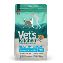 Vet's Kitchen Healthy Weight Complete Dry Low Fat Adult Dog Food, Chic