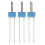 Automatic Needle Threader Double Twin Needles Stretch Needles With Plastic Box Storage Multiple Sizes Two Color Seams Wide Compatibility Pattern Sewin 1