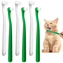 6Pcs Small Dog & Cat Toothbrush Soft Silicone Pet Toothbrush Cat Denta