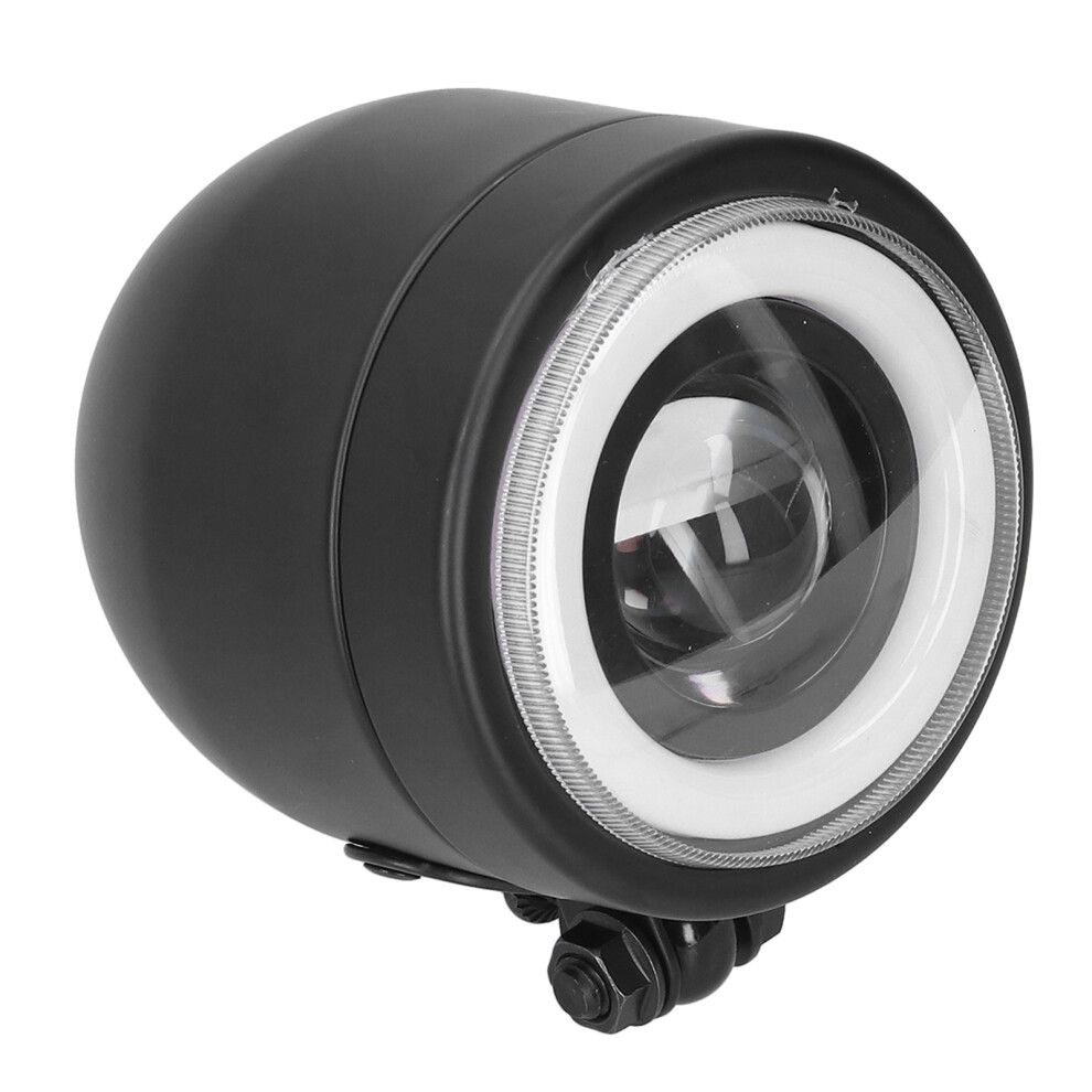 Motorcycle Chopper Bobber Round Led Headlamp For Cruiser White/Light 4011378746830