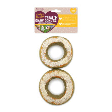 Rosewood Boredom Breaker Treat 'N' Gnaw Donuts, Rabbit Treats & Small