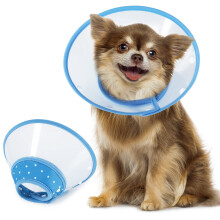 Vivifying Dog Cone Collar, 8-9.6 Inches Lightweight Plastic Elizabetha