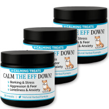Calm the eff down Calming Treats For Dogs multipack - Barking Stress A