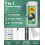 Pawfly 7 in 1 Aquarium Test Strips 100 Strip Fish Tank Testing Strips 2