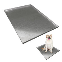 Ellie-Bo Replacement Silver Galvanised Metal Tray for 24 inch Small Do