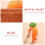Gatphy Carrot Snuffle Mat for Dogs, Non-Slip Interactive Carrot Patch 2