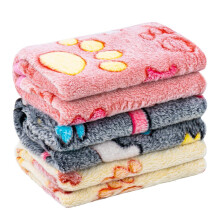 MICOOYO Puppy Cat Blanket Washable, 3 Pack Dog Blanket for Cats Kitten