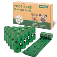 Poo Bags for Dog Waste, Large Poop bags Super Strong 100% Leak Proof P