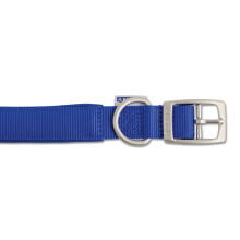 Ancol Heritage Nylon Padded Collar, Blue, Size 6