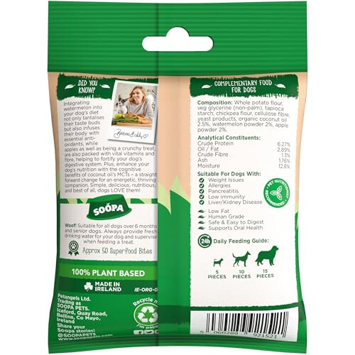 Soopa Watermelon & Apple Healthy Bites 50g 2