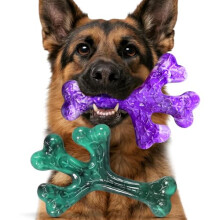 ChienBox Dog Toys for Aggressive Chewers: 2 Pack Dog Toys Indestructib