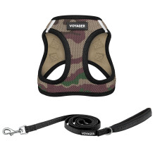 Voyager Step-in Air All Weather Mesh Harness and Reflective Dog 5 ft L