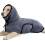 PETTOM Dog Drying Robe Extra Large Adjustable Dog Dressing Gown Microf 1